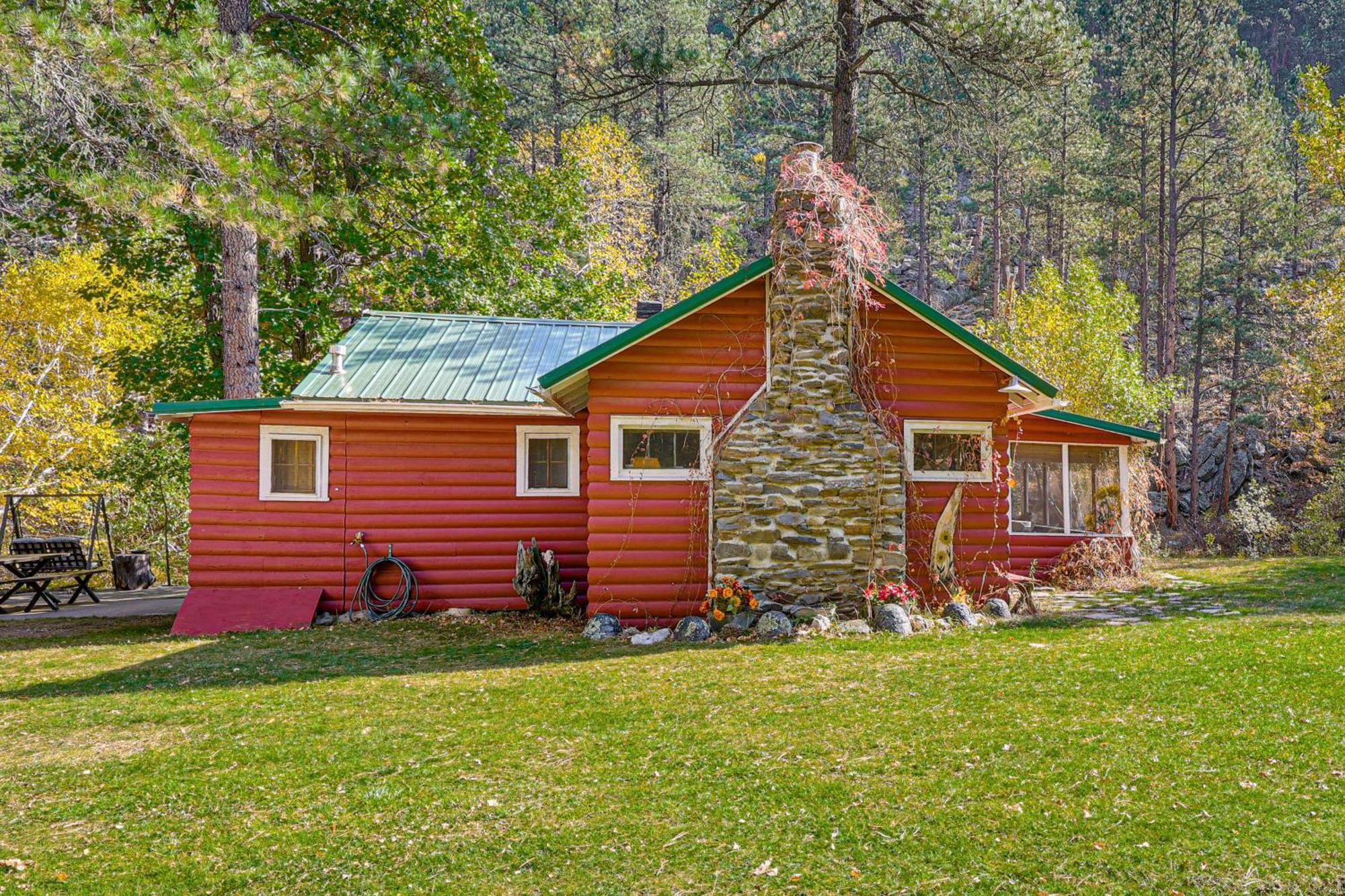 Historic Keystone Cabin Near Mount Rushmore! Exterior foto